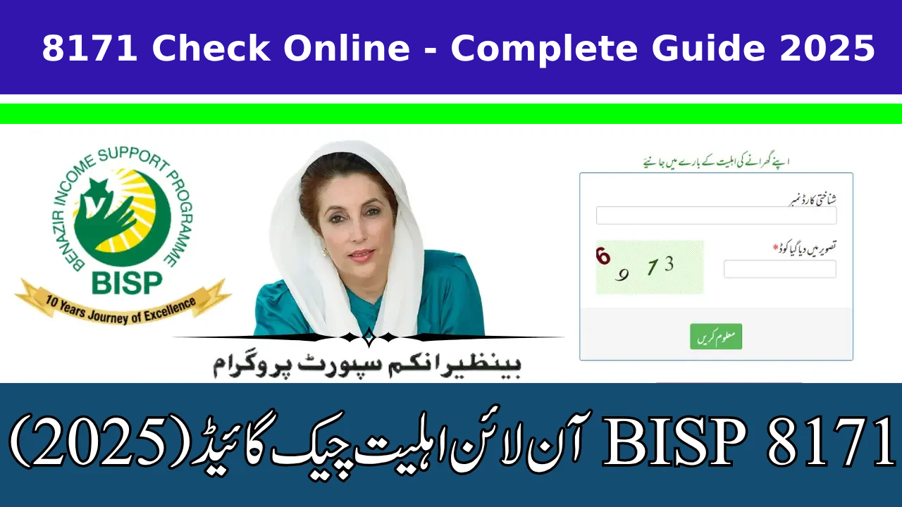 8171 Check Online - Complete Guide 2025