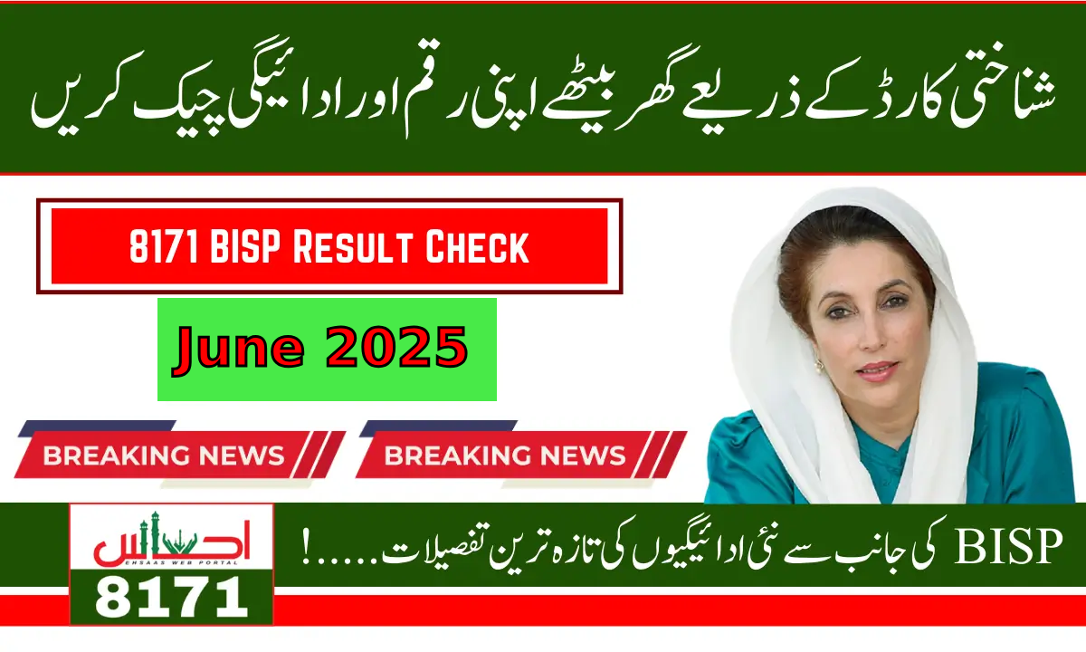 Ultimate Guide to 8171 Ehsaas Result Check Online by CNIC (2025)