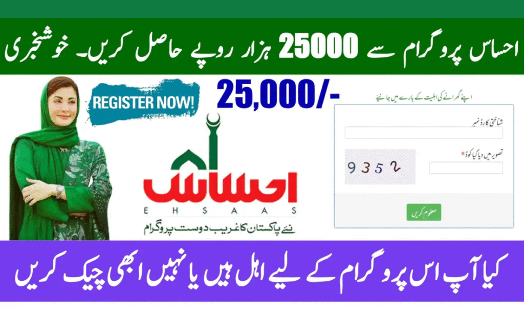 How to Use the Ehsaas 8171 Web Portal | Your Ultimate Guide to 8171 Ehsaas Program 25000 BISP News