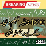Benazir Taleemi Wazaif Check Online Registration – June 2025 | Step-by-Step Guide, Eligibility, and Payment Details