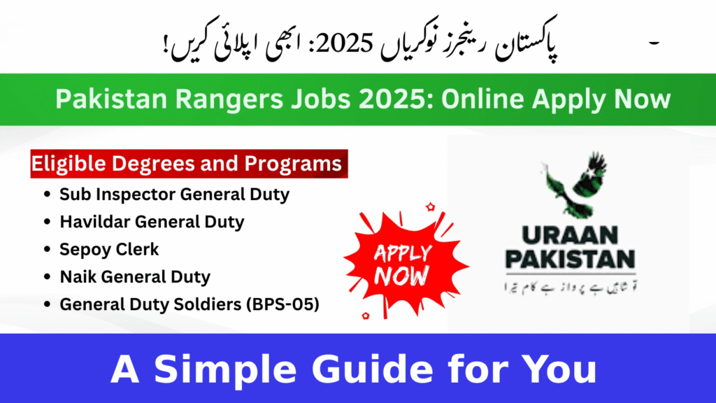 Pak Rangers Jobs 2025 Online Registration – A Simple Guide for You!
