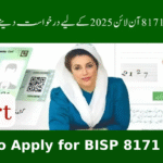 How to Apply for BISP 8171 Online