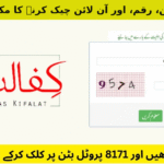 احساس پروگرام 8171 - رجسٹریشن، رقم، اور آن لائن چیک کرنے کا مکمل طریقہ