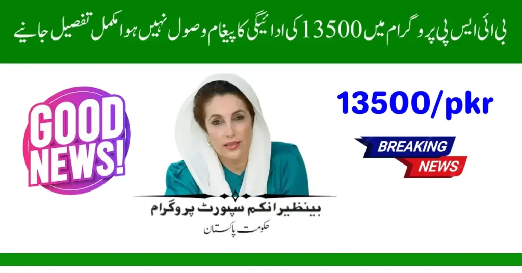 8171 SMS Not Received? Check Your BISP Rs 13500 July Payment Now!