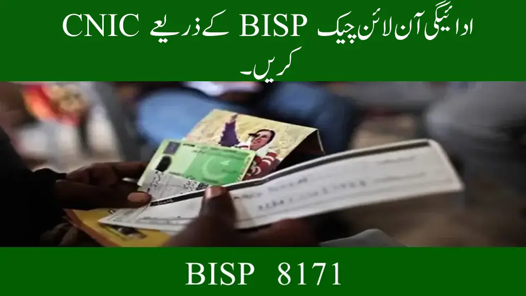 Check BISP Payment Online by CNIC