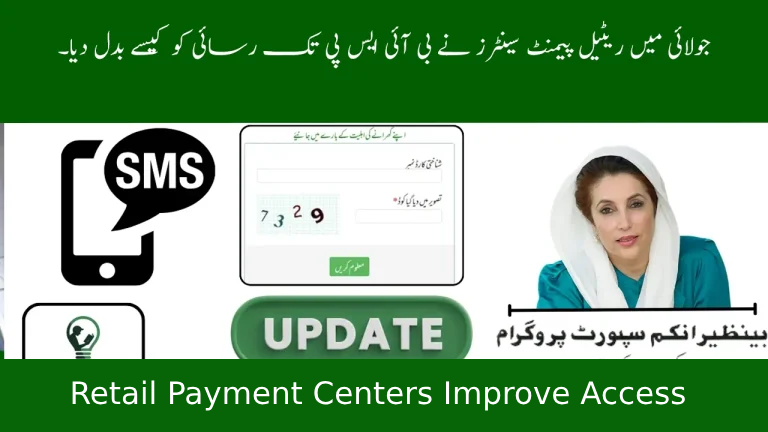 BISP July 2025 | Retail Payment Centers Improve Access