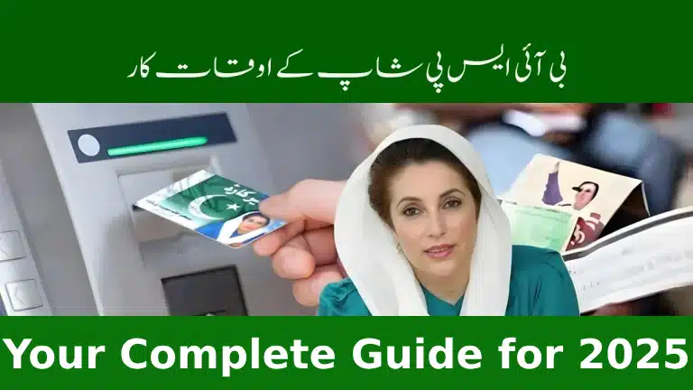 BISP Shop Timing – Your Complete Guide for 2025