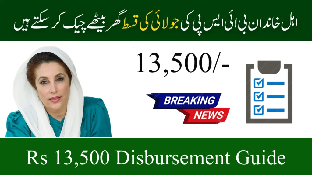 BISP 8171 Payment Beneficiaries July 2025 – Full CNIC Check & Rs 13500 Disbursement Guide