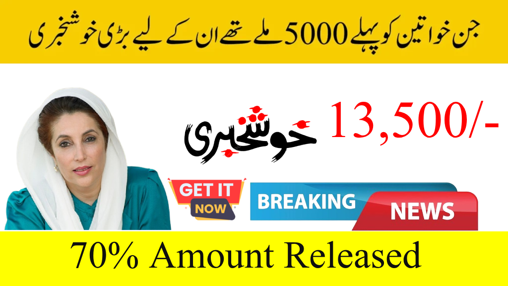 BISP Rs 5000 Payment Latest Update – 70% Amount Released | Check 8171 Status Online