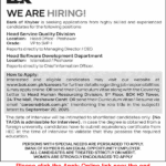 Bank of Khyber Latest Jobs 2025